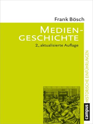 cover image of Mediengeschichte